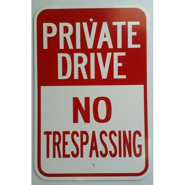 No Trespassing 16x16 CGSignLab 5-Pack Classic Brown Premium Acrylic Sign 